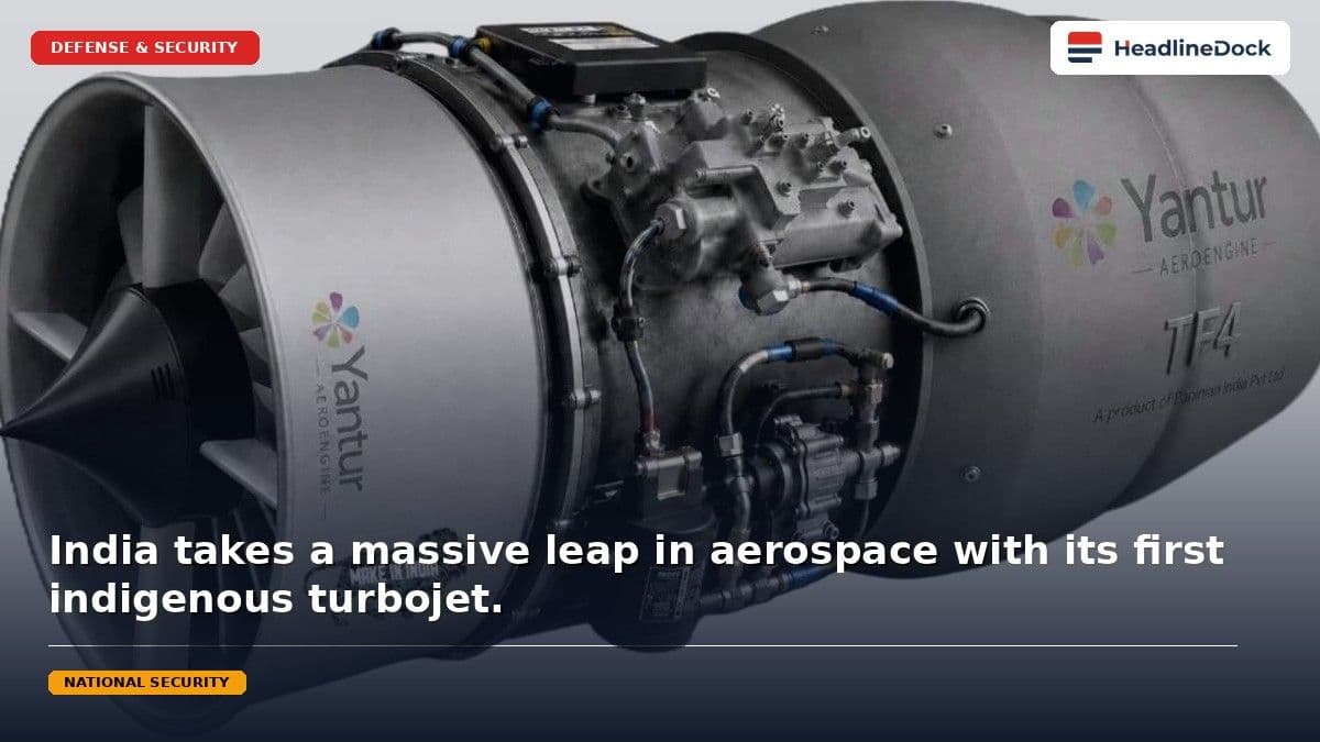 Breaking the Tech Barrier: India’s First Homegrown Expendable Jet Engine Is Here