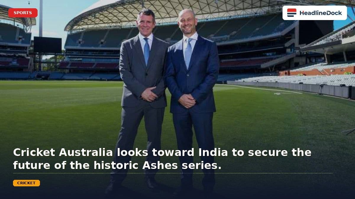Could the Ashes Head to India? Exploring Cricket Australia’s Bold Proposal