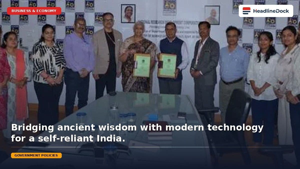 Modernizing Tradition: New NRDC-NCISM Partnership Aims to Transform Indian Medicine