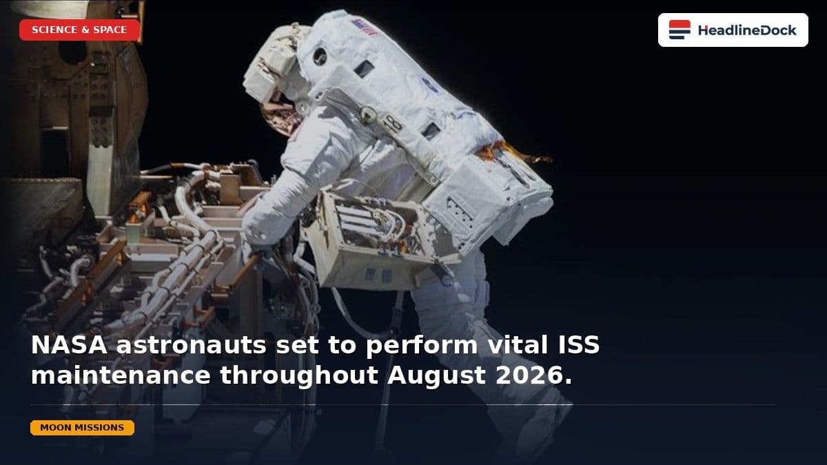 NASA to Cover Three US Spacewalks, Host Preview News Conference