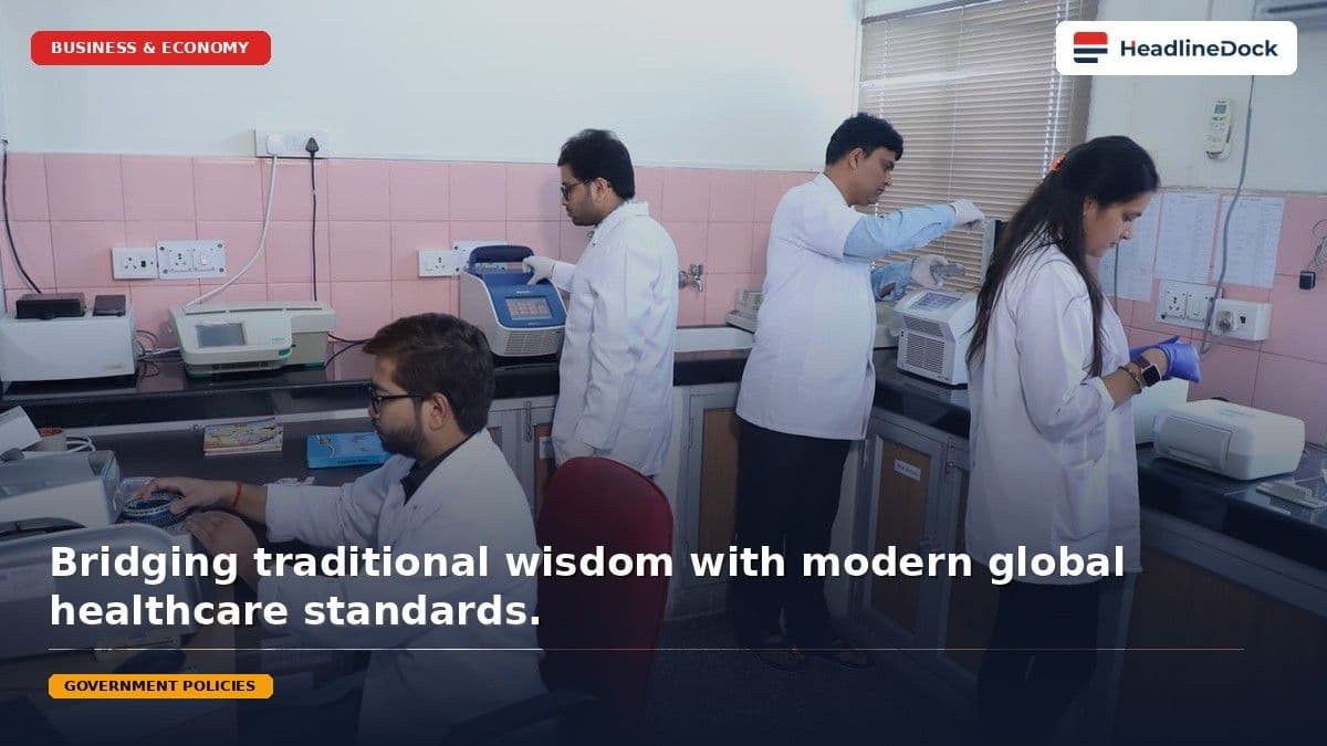 NRDC and NCISM Form Strategic Partnership for Traditional Medicine Innovation