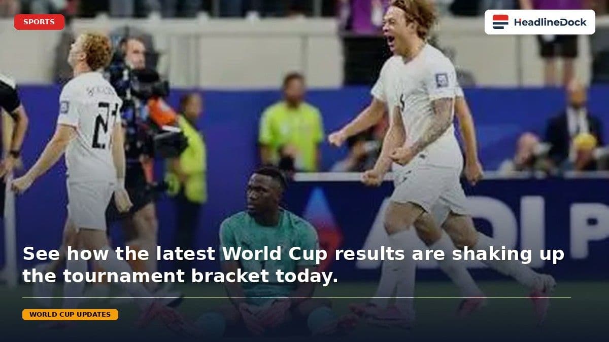 2026 FIFA World Cup Brackets: Intense Battles Shape the Quarterfinal Path