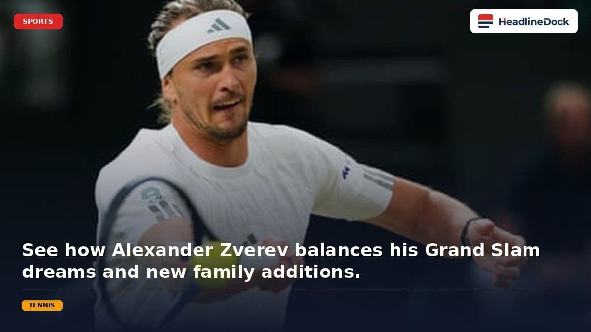 Alexander Zverev Eyes Wimbledon Glory Following Historic French Open Championship Run