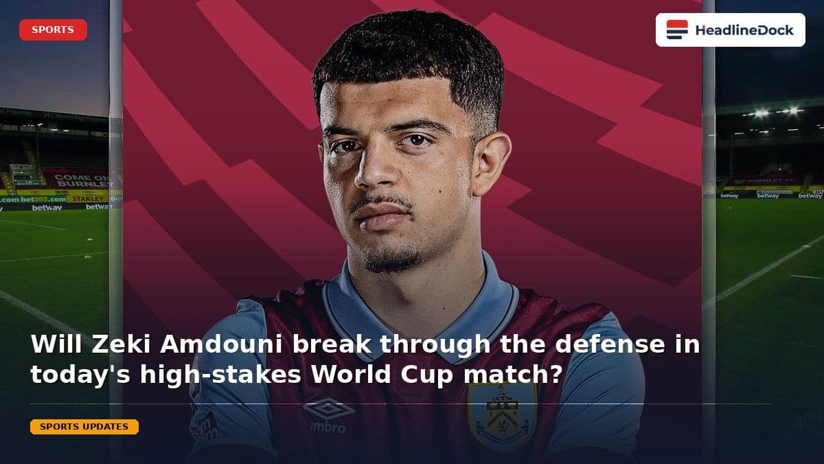 Analyzing Zeki Amdouni and Key Player Prop Value for World Cup Knockouts