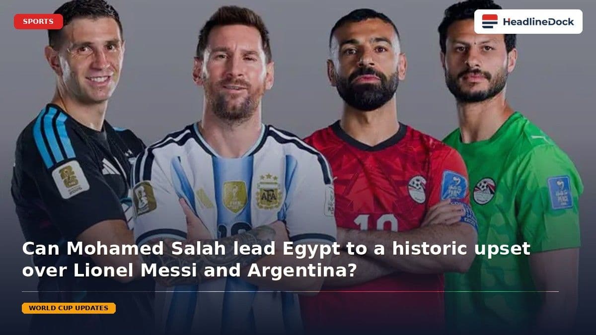Argentina vs. Egypt: Battle for Quarterfinal Spot at 2026 World Cup