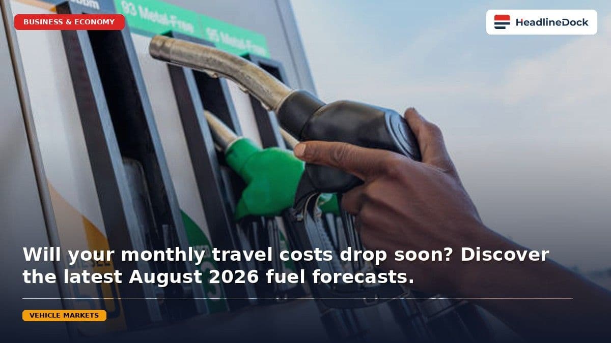 August 2026 Fuel Price Forecast: Relief Likely for South African Motorists