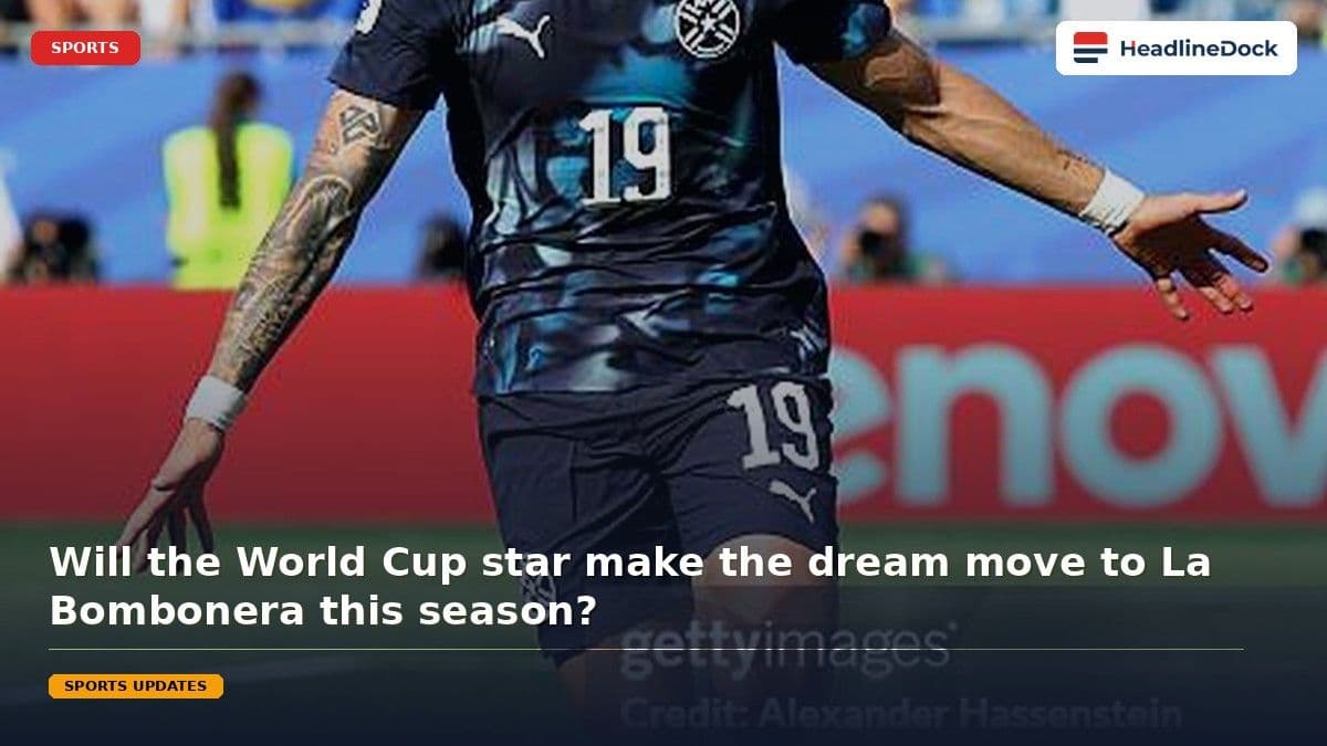 Boca Juniors Fans Rally for World Cup Breakout Star Julio Enciso