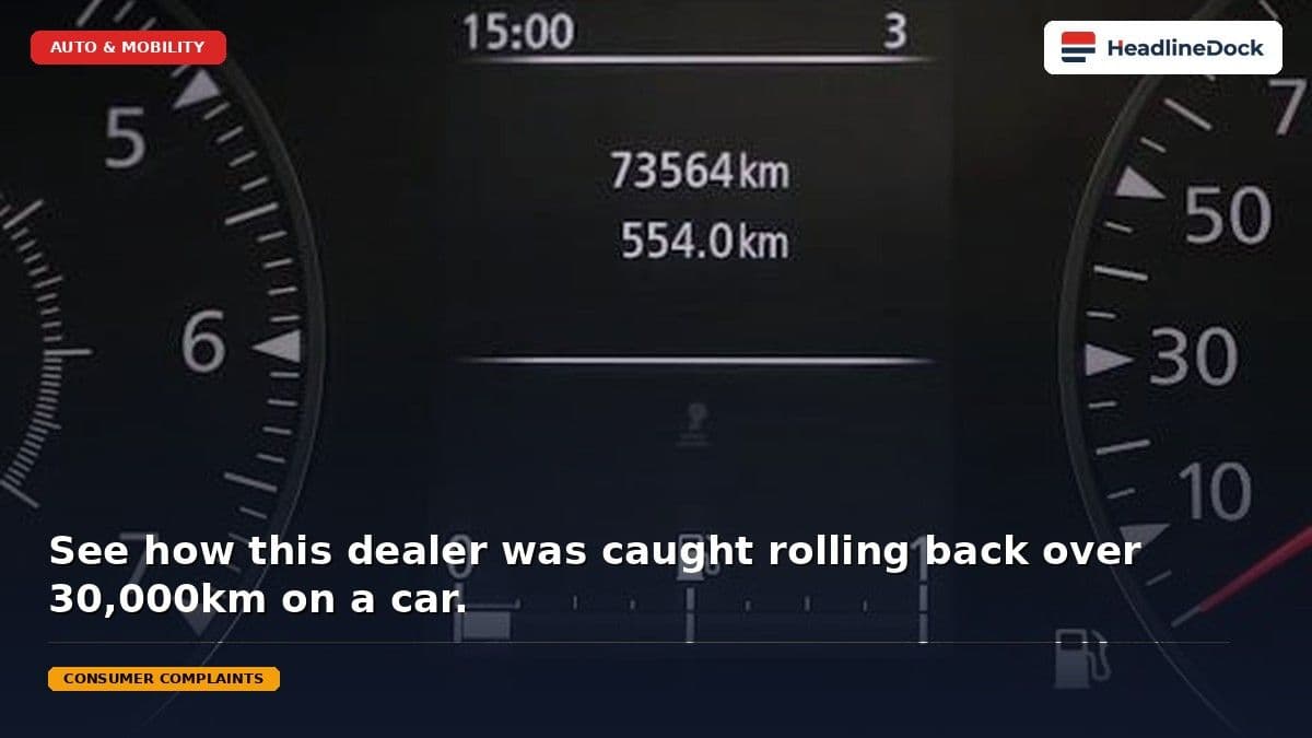 Check Car Odometer History: Avoiding Fraud After Recent Dealer Conviction
