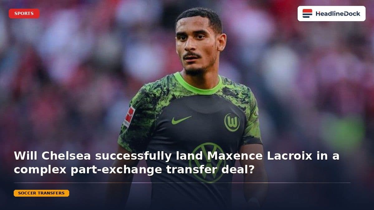 Chelsea Pursues Maxence Lacroix Transfer Deal With Strategic Player-Plus-Cash Offer