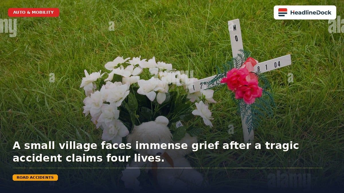 Community in Mourning After Fatal Heibloem Traffic Accident Claims Four Lives