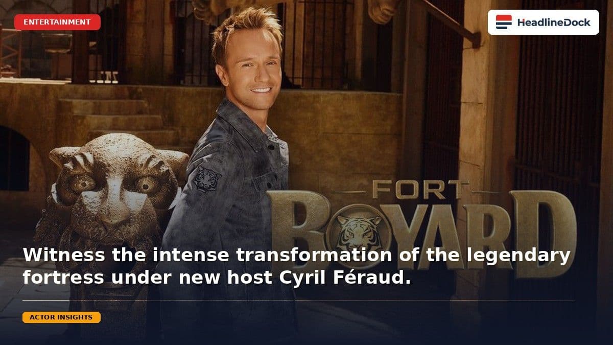 Cyril Féraud Ushers in a Bold New Era for Fort Boyard in 2026