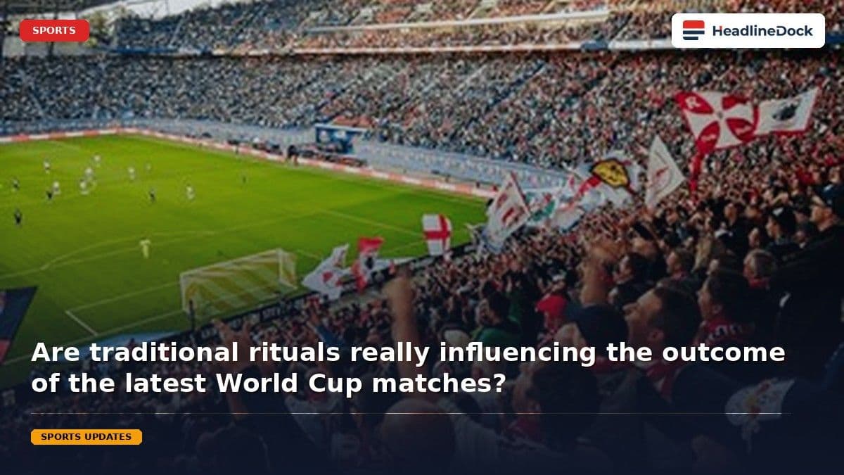 Debunking the Myth of Supernatural Influence in High-Stakes World Cup Football