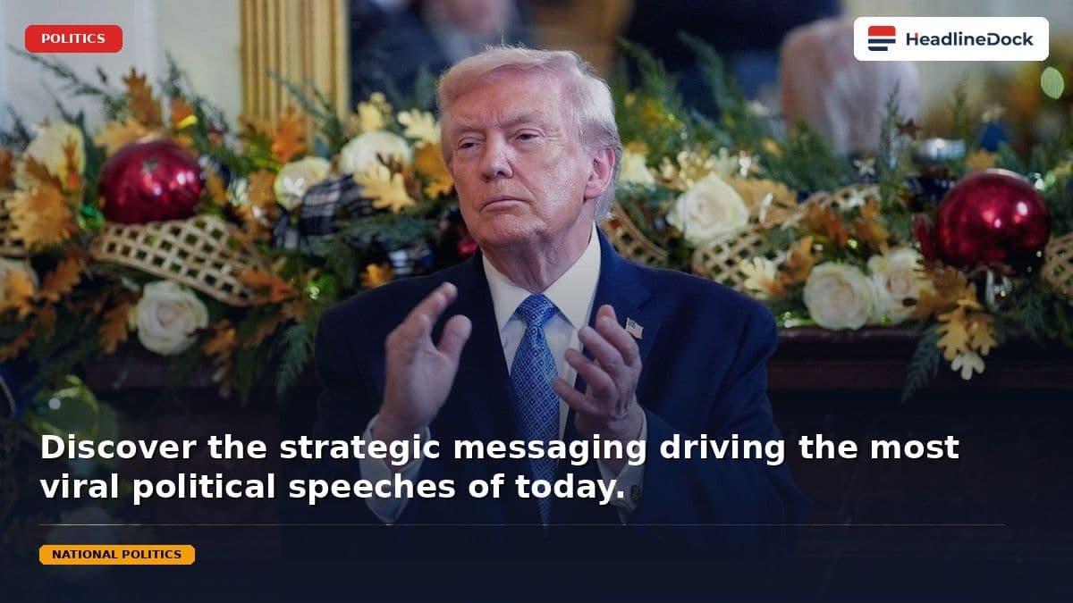 Donald Trump Speech Analysis: Understanding the Strategy Behind His Viral Rhetoric