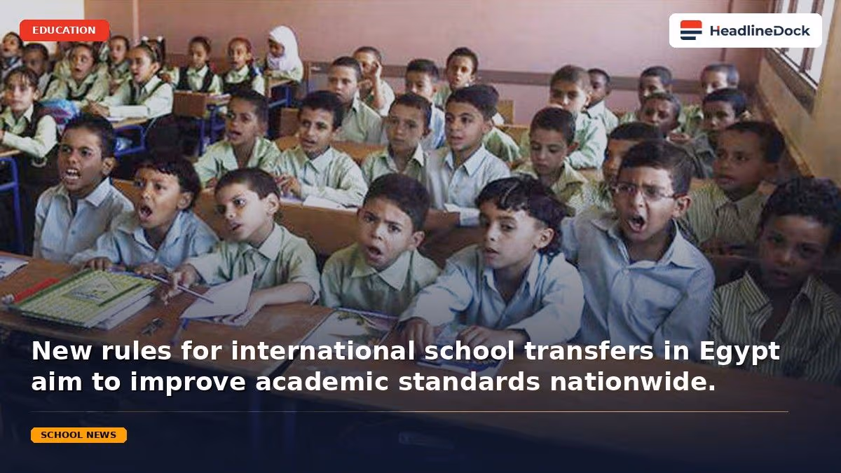Egypt Implements Major Changes to International School Admissions for Upcoming Academic Year