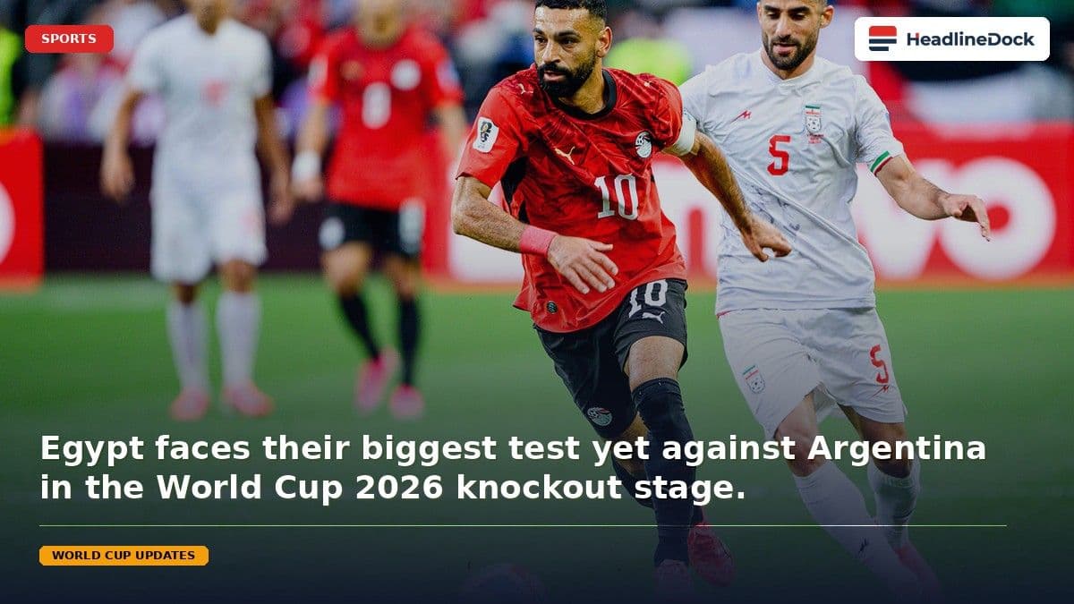 Egypt Prepares for Historic World Cup 2026 Showdown Against Defending Champions Argentina