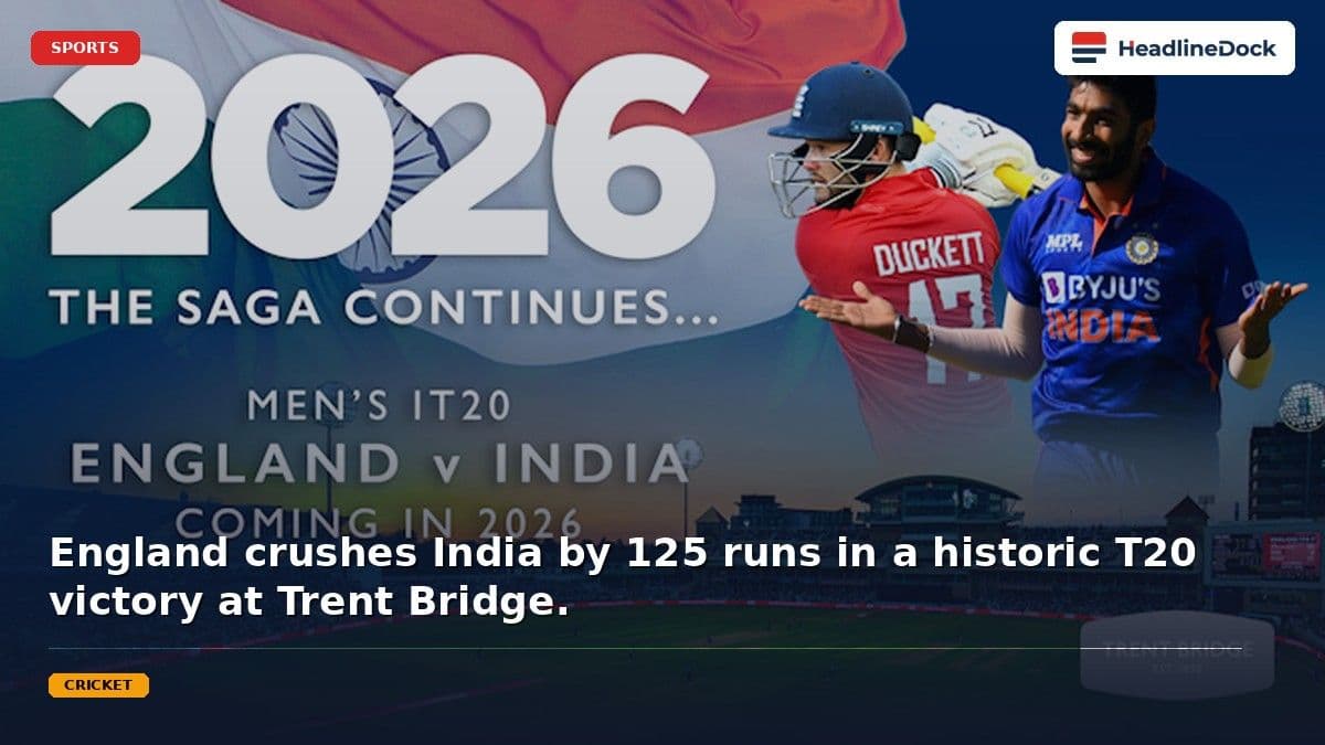 England Dominate India in Third T20 to Secure Commanding Series Lead