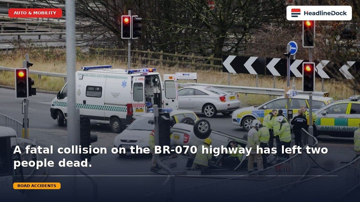 Fatal BR-070 Highway Accident Claims Lives of Father and Son in Mato Grosso