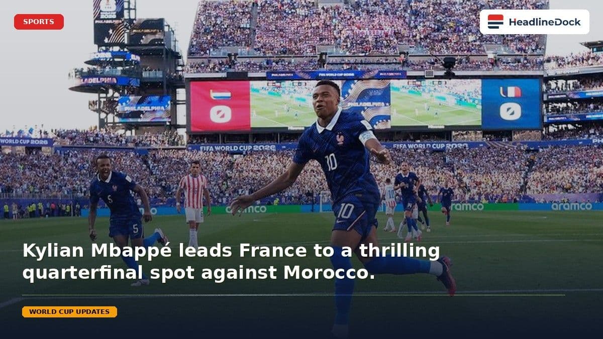 France Edges Past Paraguay to Set Up World Cup Quarterfinal Against Morocco