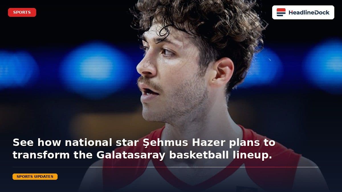 Galatasaray MCT Technic Completes High-Profile Signing of Star Şehmus Hazer