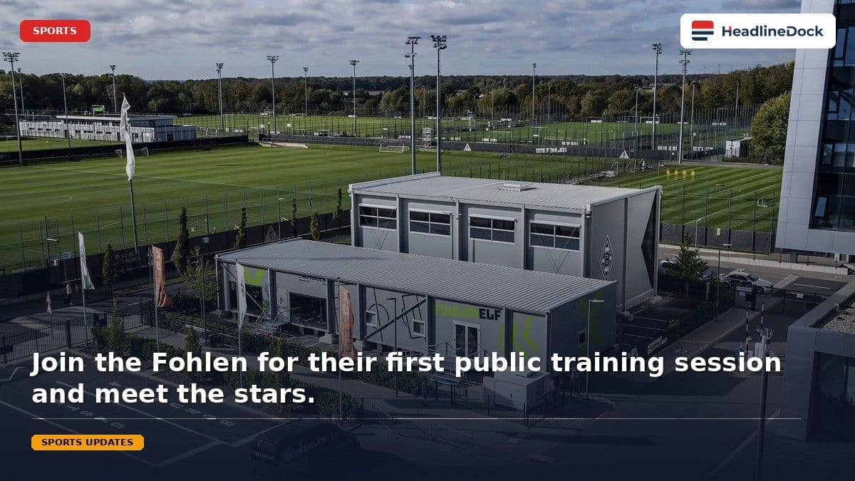 Gladbach Season Kickoff: How Fans Can Watch the New Team Train