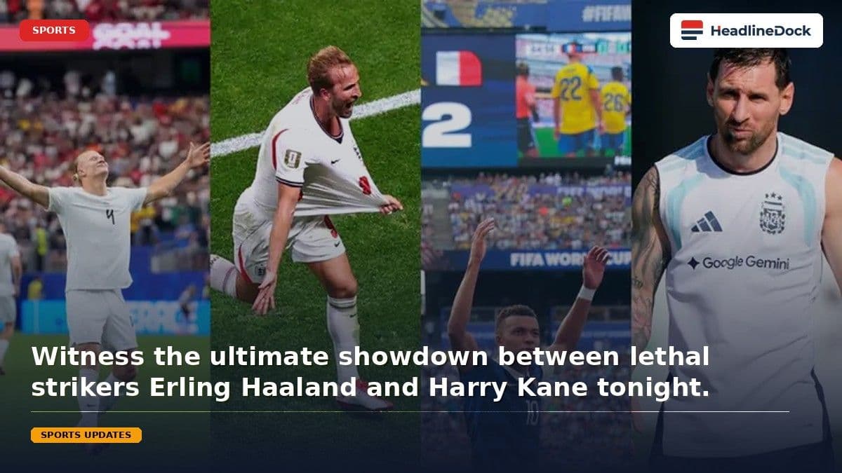 Haaland vs Kane: World Cup Quarter-Final Goal Machine Showdown in Miami