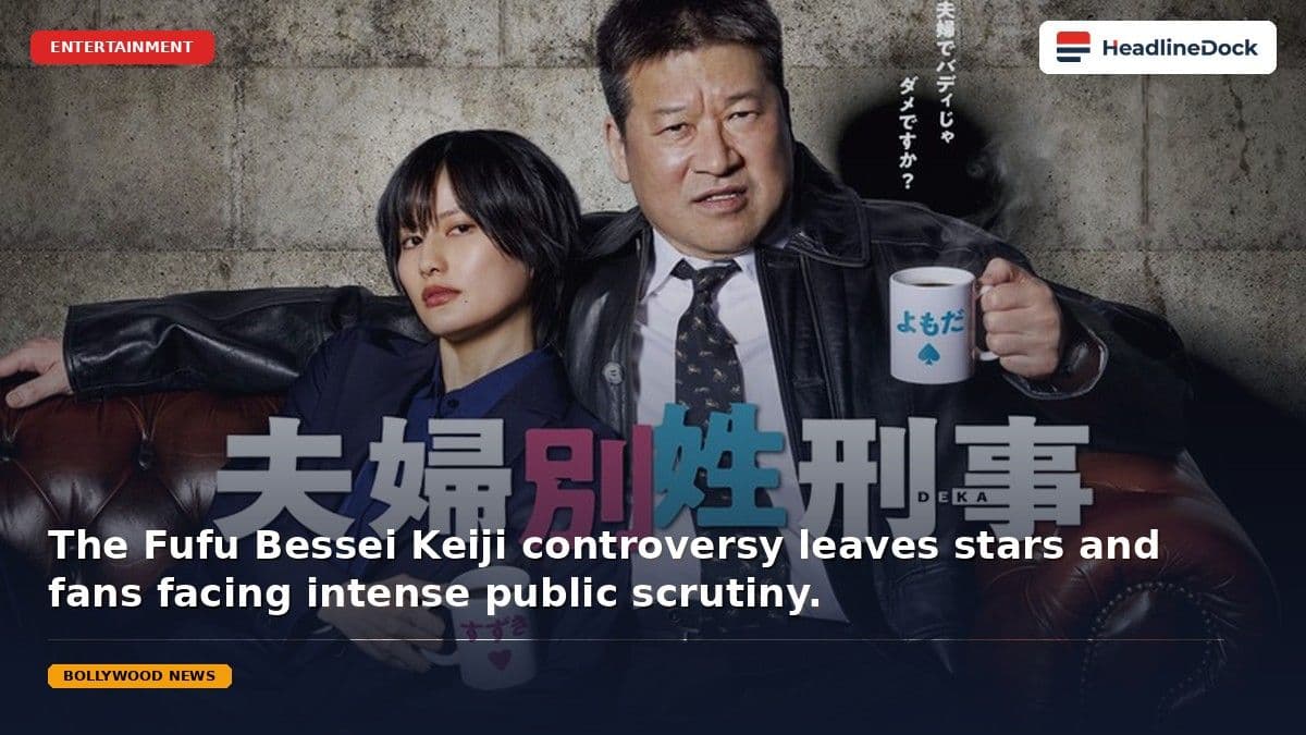 Harassment Allegations in Fufu Bessei Keiji Drama Spark Industry-Wide Debate