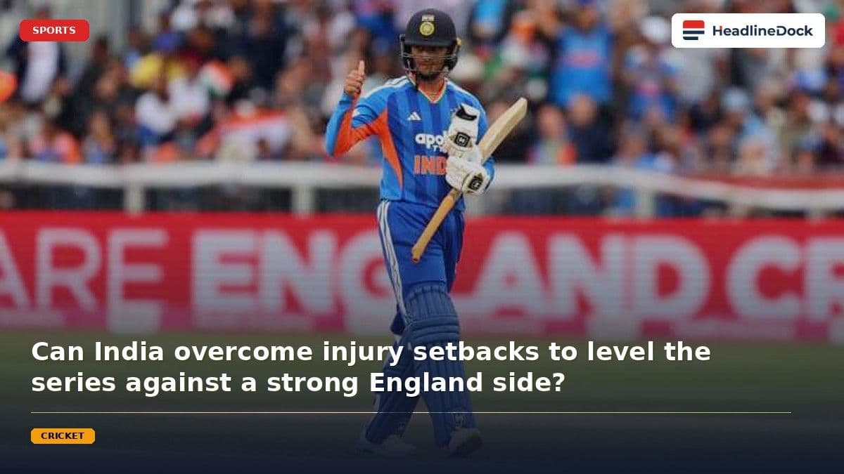 India vs England T20 Series Decider: Squad Changes and Match Preview