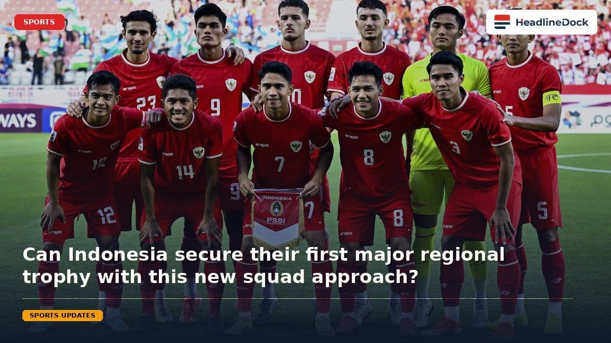 Indonesia Intensifies Preparations to Chase Historic First Piala Asean Trophy