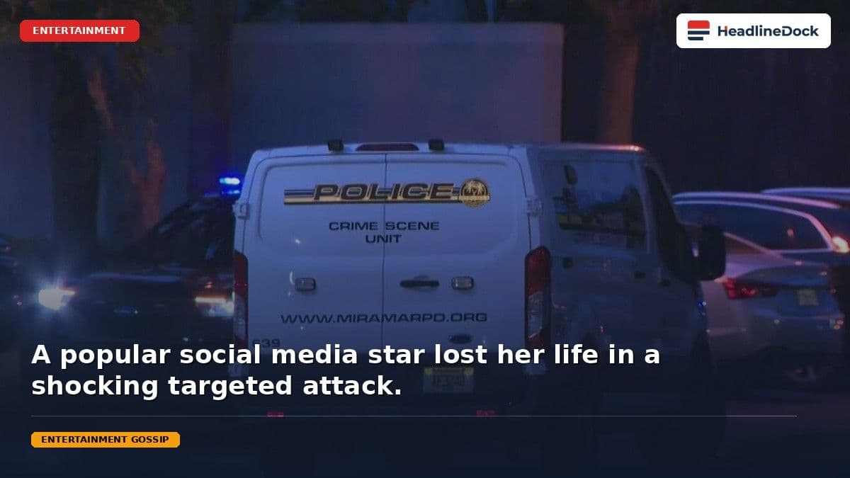 Influencer Brianna Johnson Tragically Killed in Miramar Drive-By Shooting Incident