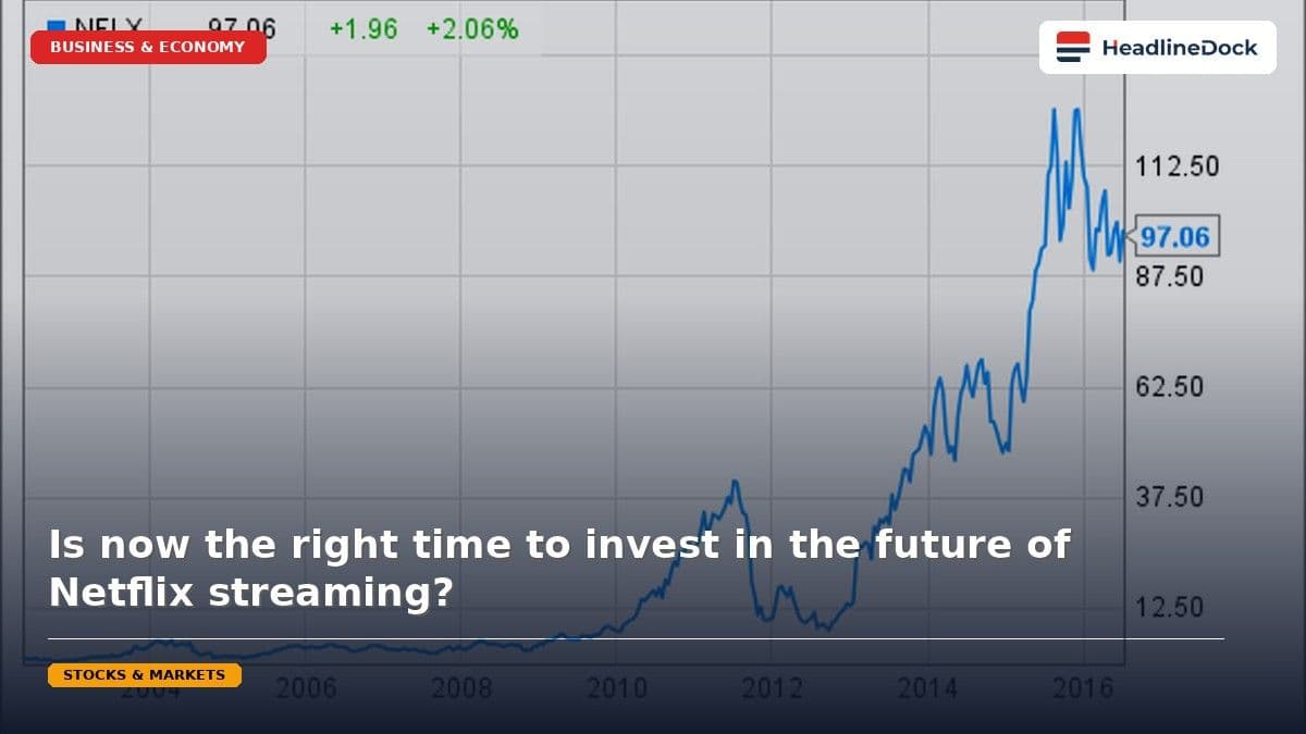 Is Netflix Stock a Once-in-a-Decade Opportunity or a Value Trap?