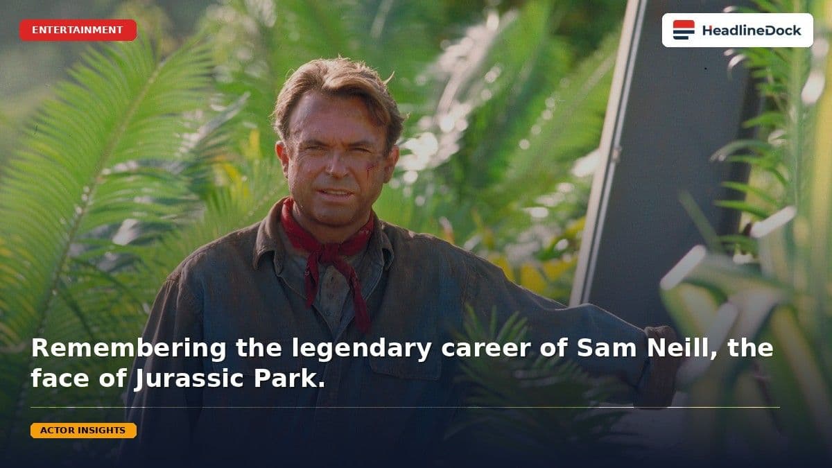 Jurassic Park Star Sam Neill Dies Unexpectedly at Age 78