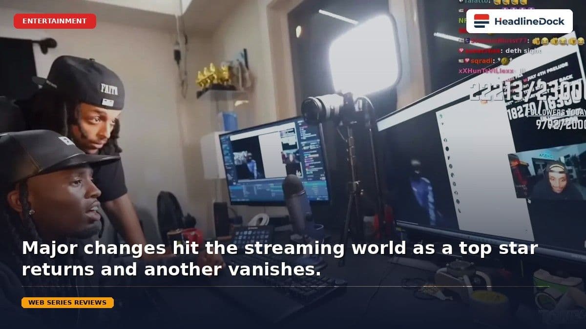 Kai Cenat Returns to Twitch While Kaceytron Faces Unexplained Suspension