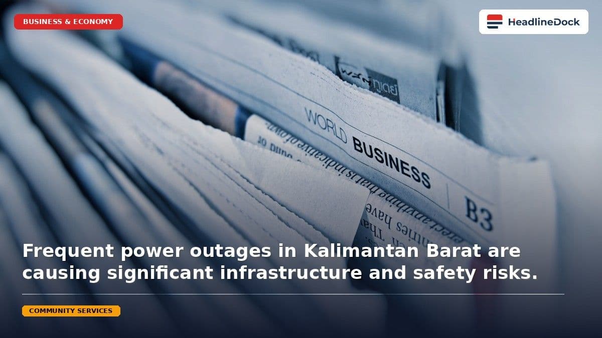 Kalimantan Barat Faces Ongoing Rolling Blackouts with Restoration Targeted for July 11