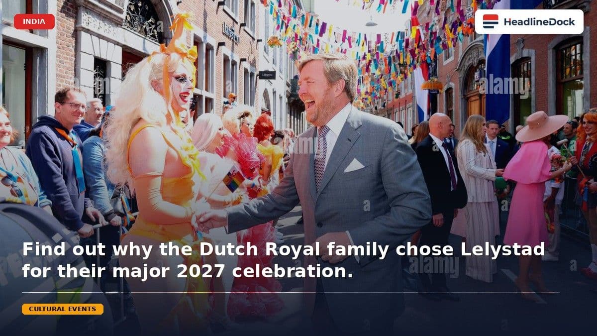 King Willem-Alexander to Host Koningsdag 2027 Celebrations in the City of Lelystad