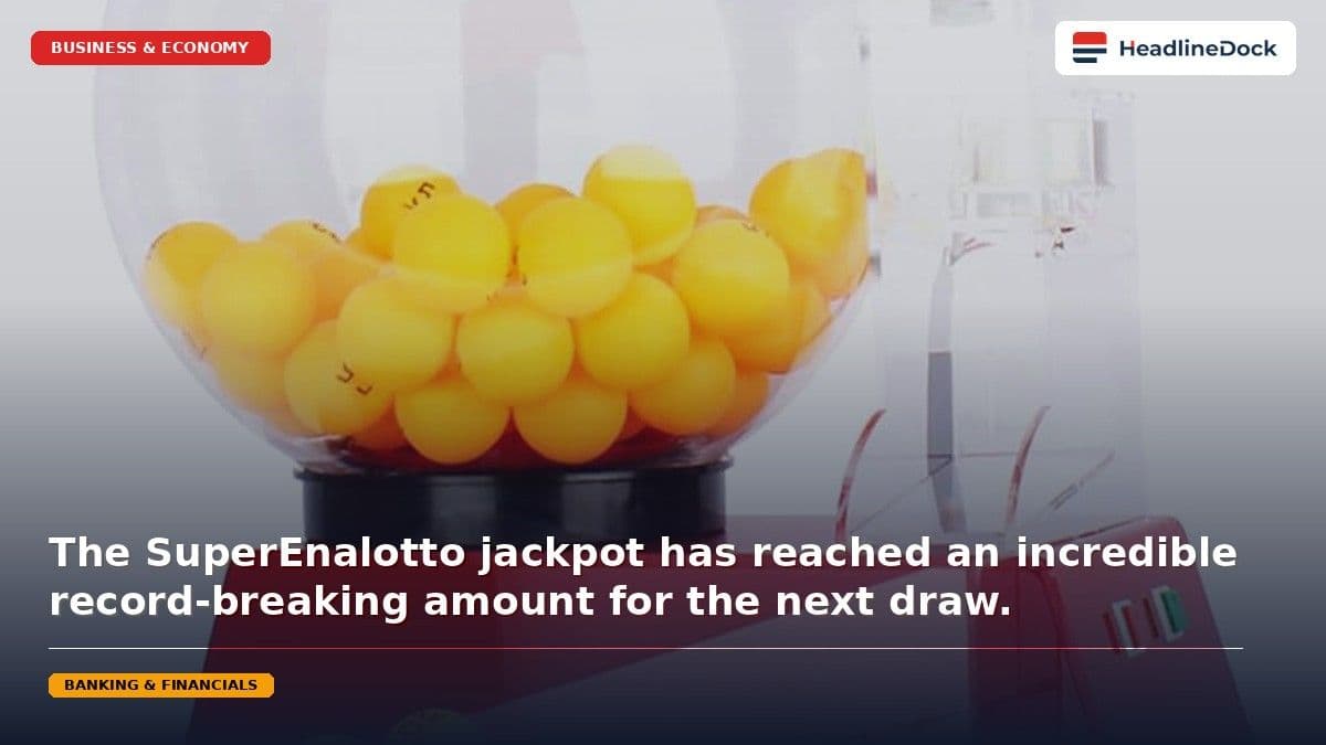 Latest Estrazione Del Lotto Di Oggi and Rising SuperEnalotto Jackpot Updates