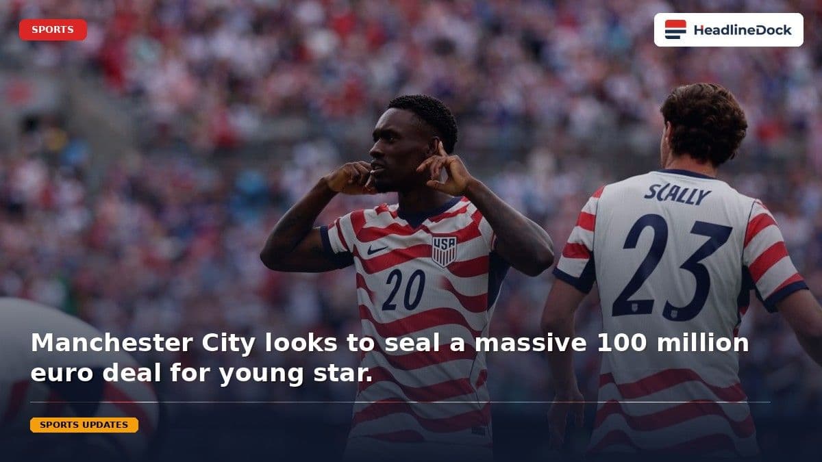 Manchester City Targets 100 Million Euro Deal for Talent Ayoub Bouaddi
