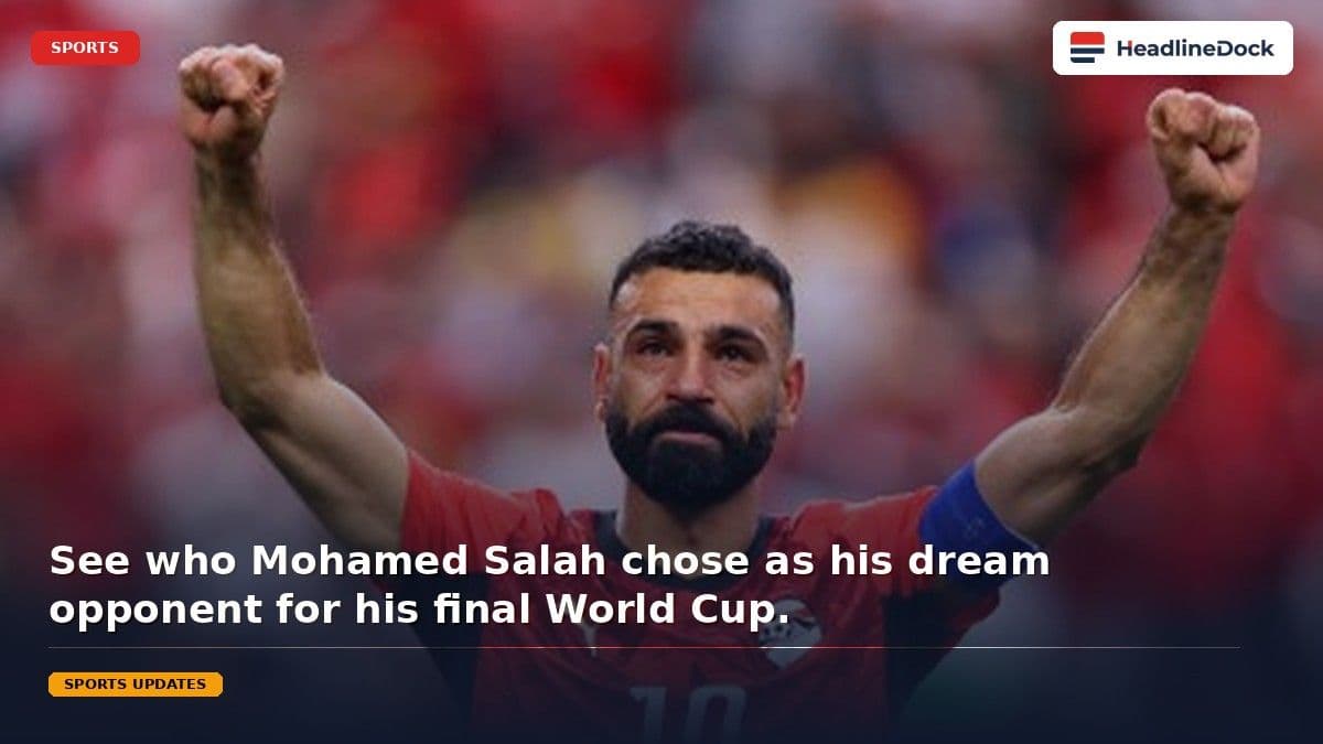 Mohamed Salah Names Lionel Messi as Dream Opponent for World Cup Finale