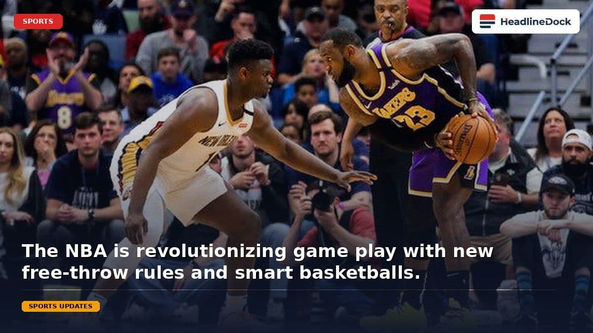 NBA Tests New Free-Throw Rules and Smart Ball Technology This Summer