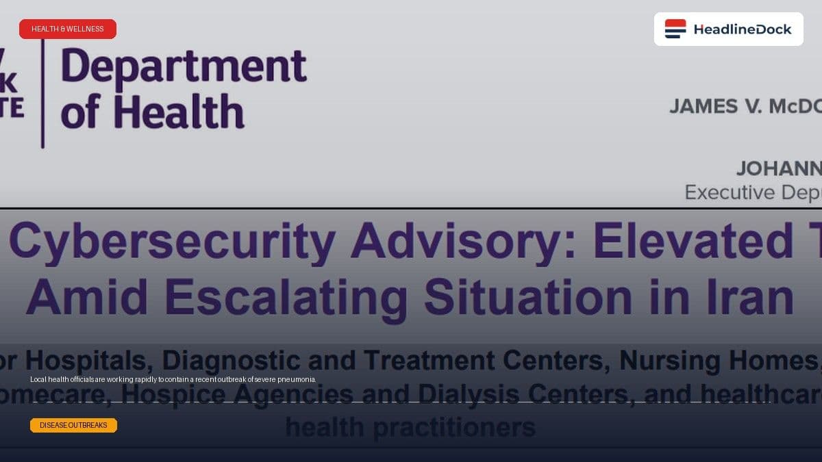 New York City Health Officials Address Growing Legionnaires’ Disease Cluster in Manhattan