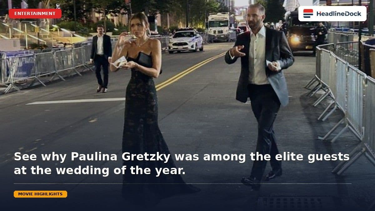 Paulina Gretzky Makes Surprise Appearance at Taylor Swift and Travis Kelce Wedding