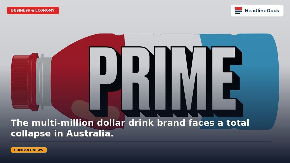 Prime Drink Australia Faces Administration Amid Growing Financial Debt Crisis