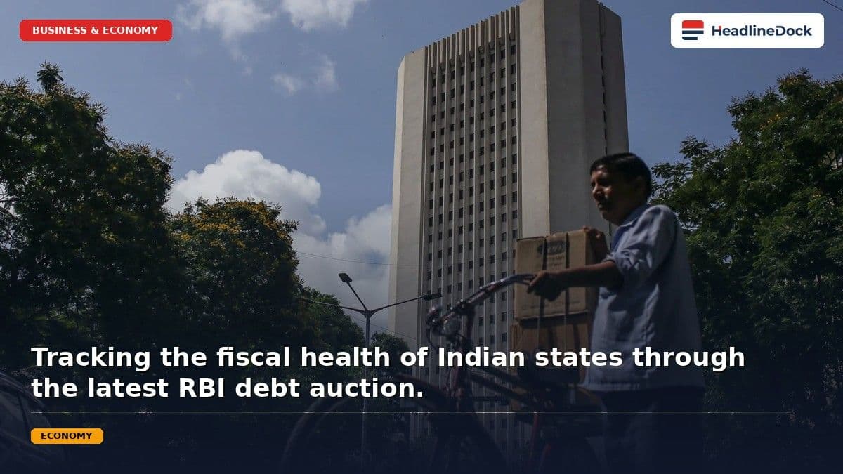 RBI Auction Results: States Raise ₹21,491 Crore on July 21, 2026