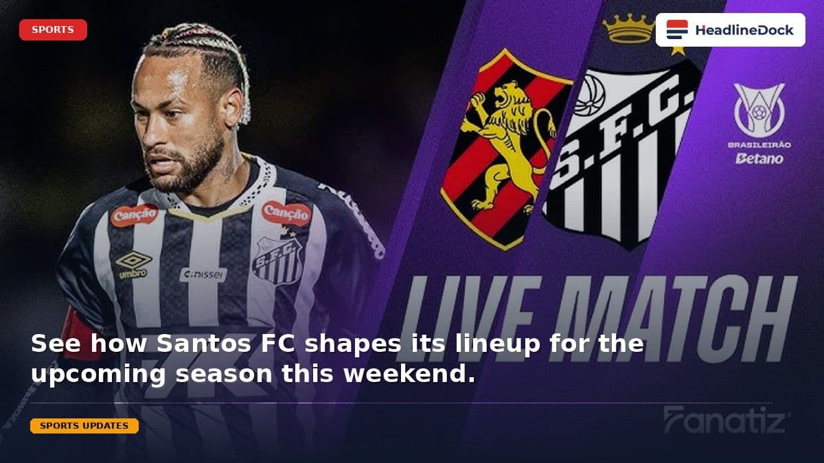 Santos FC Faces União São João in Crucial Friendly at Pacaembu Stadium