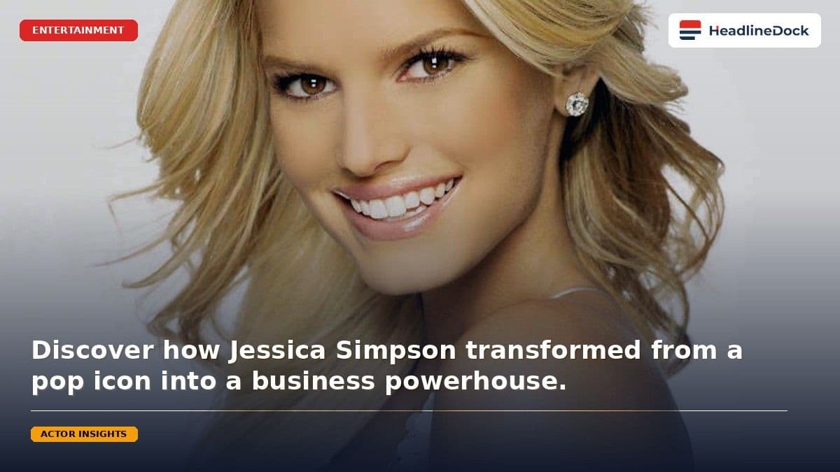 The Evolution of Jessica Simpson: From Pop Stardom to Billion-Dollar Brand