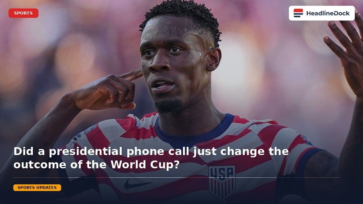 Trump Intervention Leads to Surprise Reprieve for Folarin Balogun at World Cup