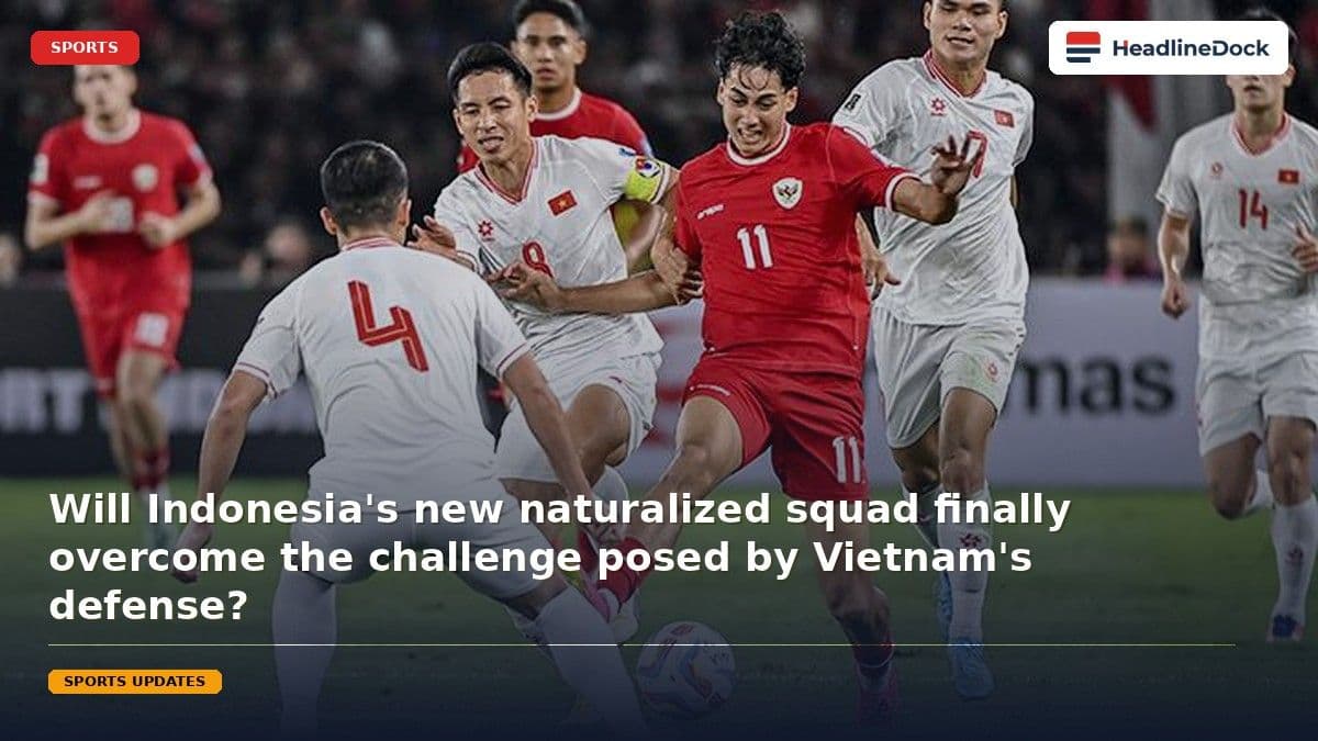 Vietnam Monitors Indonesia Squad Strategy Ahead of Competitive ASEAN Championship 2026