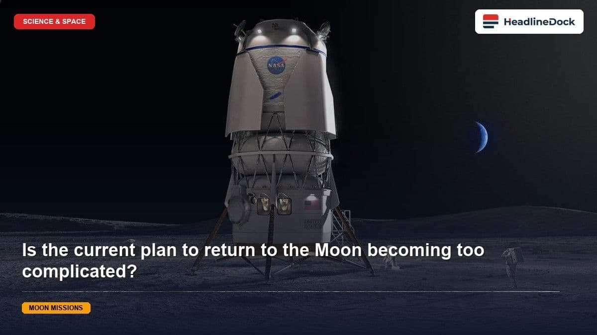 Why Former NASA Chief Questions Artemis Moon Lander Plans Complexity