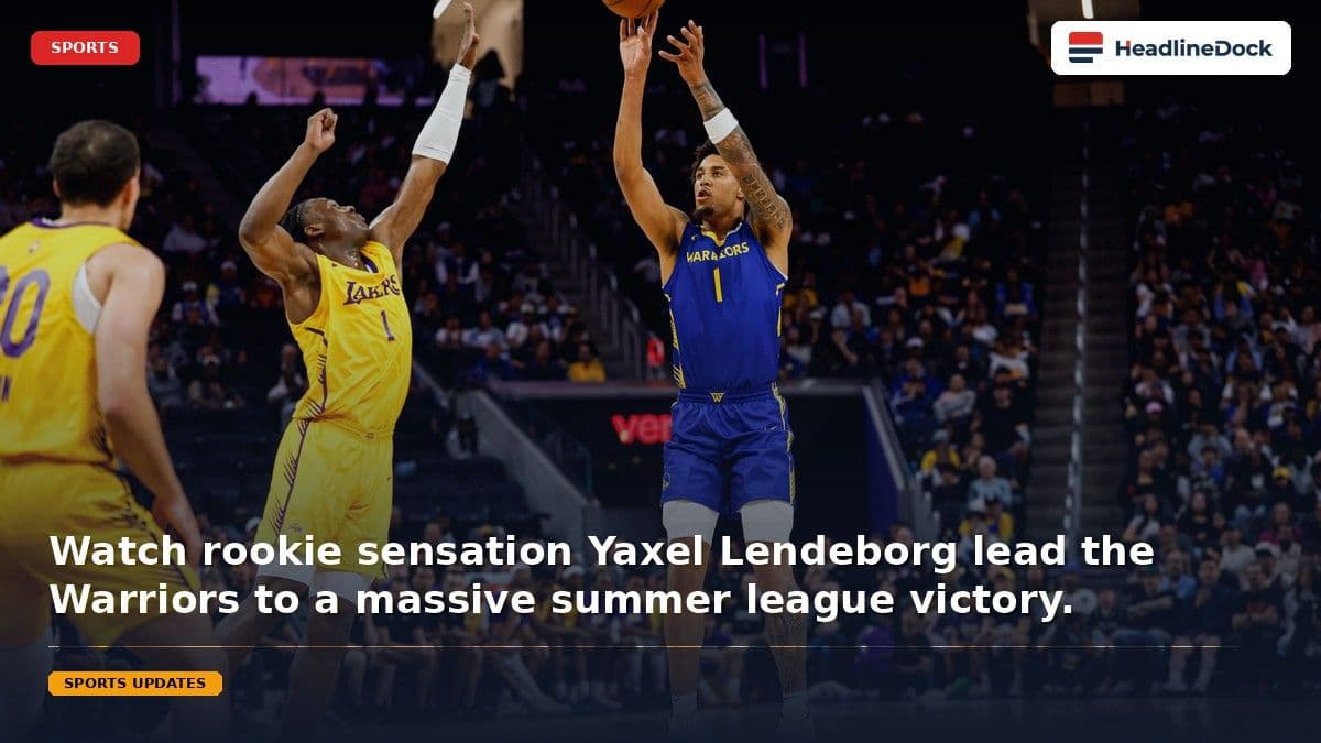 Yaxel Lendeborg Dominates in NBA Summer League 2026 Debut Against Lakers