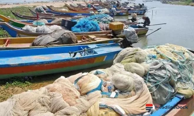 Visakhapatnam Fishing Harbour Remains Quiet Following Lifting of Annual Fishing Ban