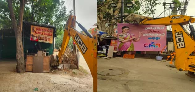 Cyberabad Clears 30km of Footpaths and Removes 506 Illegal Encroachments
